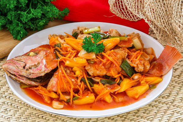 Ikan Kakap Asam Pedas